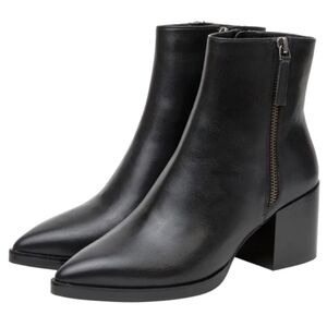 Linea Paolo Black Ankle Boots